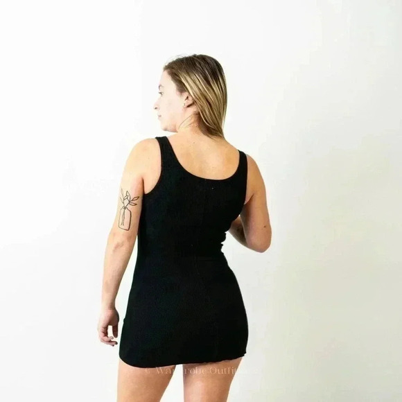 Vintage 90s GGO Global Ghetto Organics Bodycon Mini Dress - Picture 4 of 8